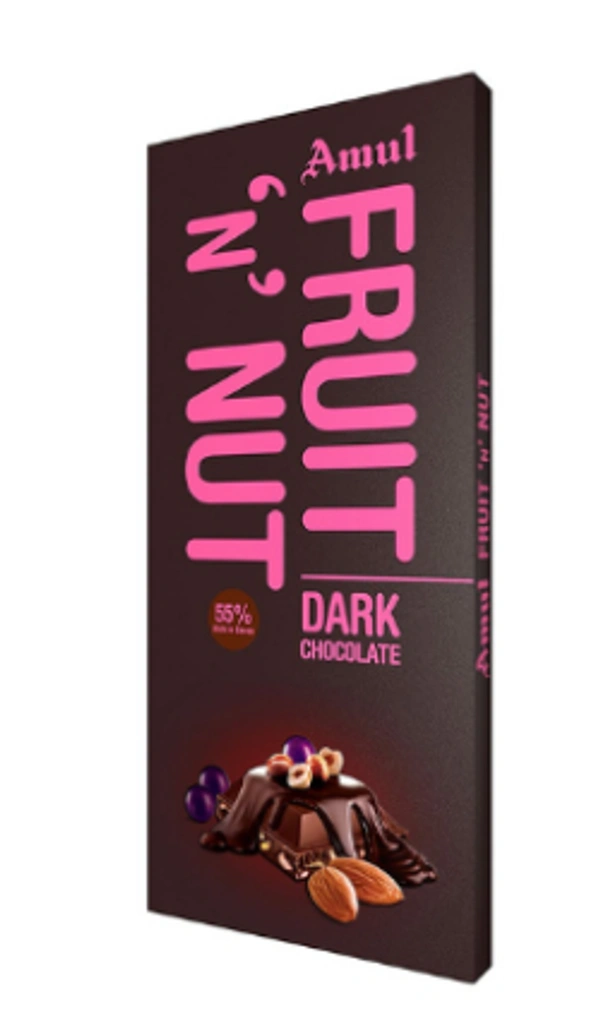 AMUL FRUIT 'N' NUT CHOCOLATE - 150 GM